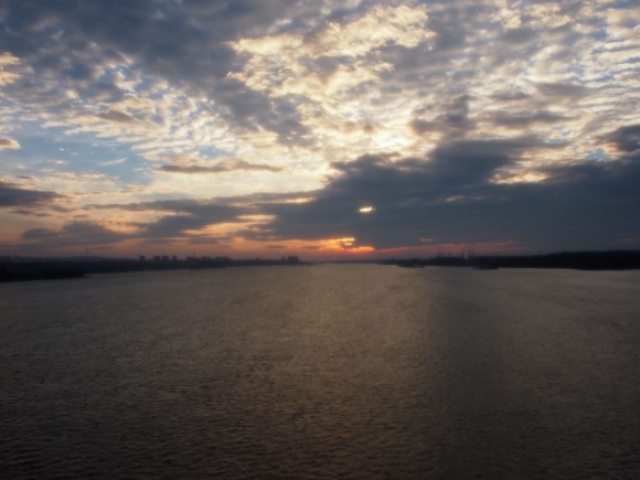 2014.12 Eastern Eu 4 ドナウ川で国境越え