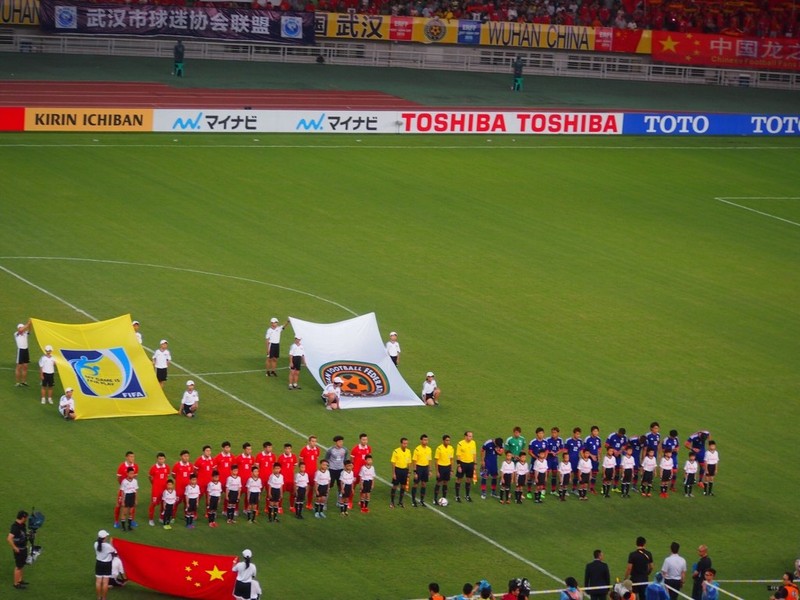 2015.8 China4 東アジア杯男子中国VS日本観戦