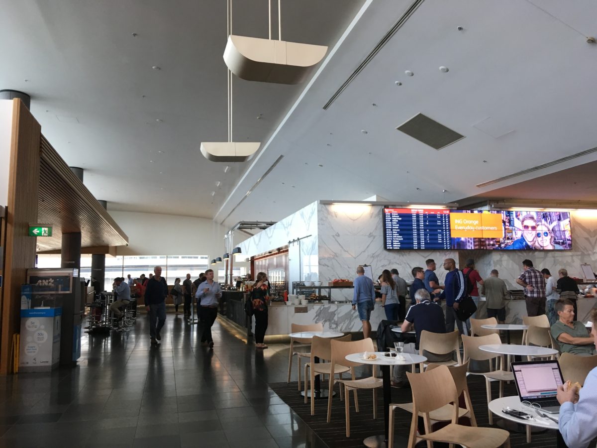 Qantas Club Lounge@シドニー