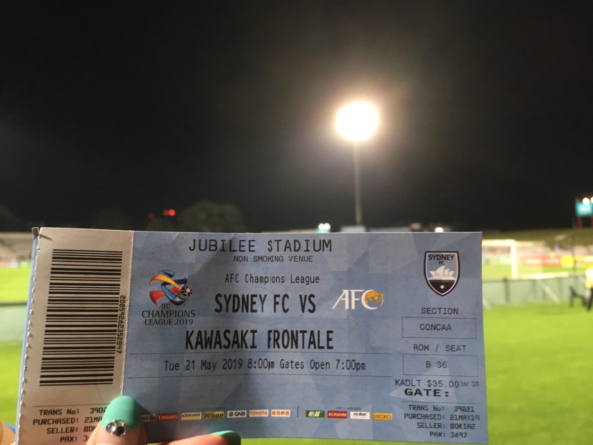 2019.5 AUS＆NZ2 シドニーFCvs川崎フロンターレ