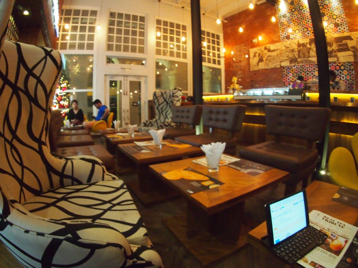 The t-Lounge by Dilmah@コロンボ/スリランカ