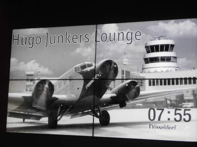 HUGO JUNKERS LOUNGE＠デュッセルドルフ