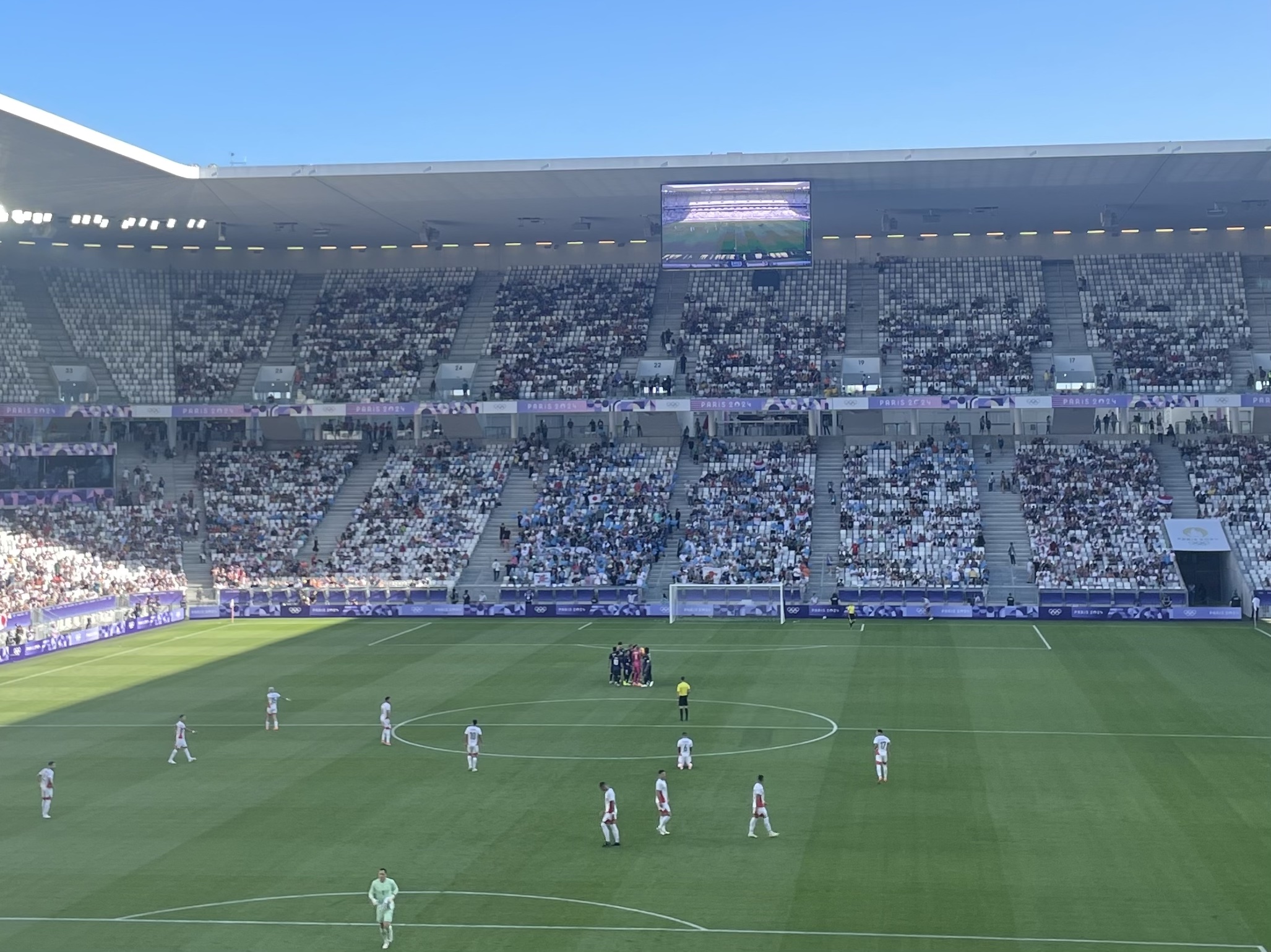 2024.7 Paris2 サッカー男子五輪観戦：日本VSパラグアイ