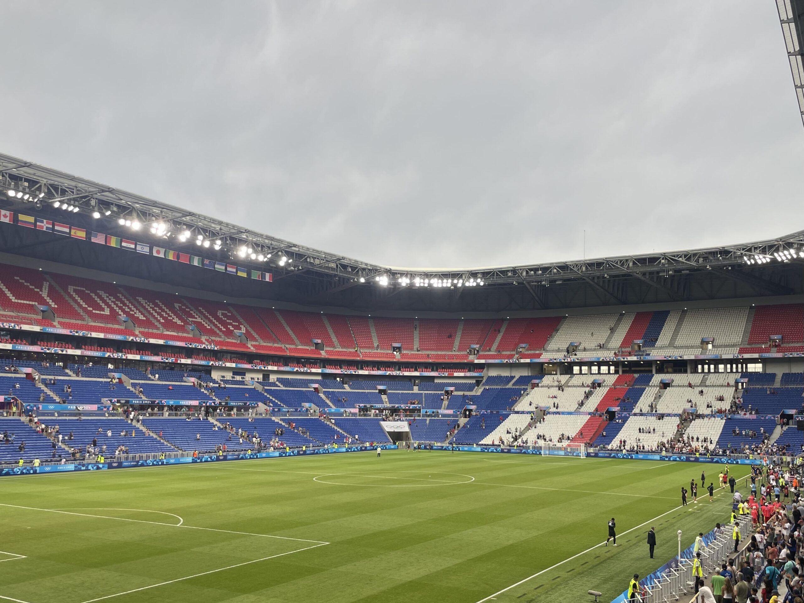 2024.7 Paris16 サッカー男子五輪観戦：準々決勝 日本VSスペイン