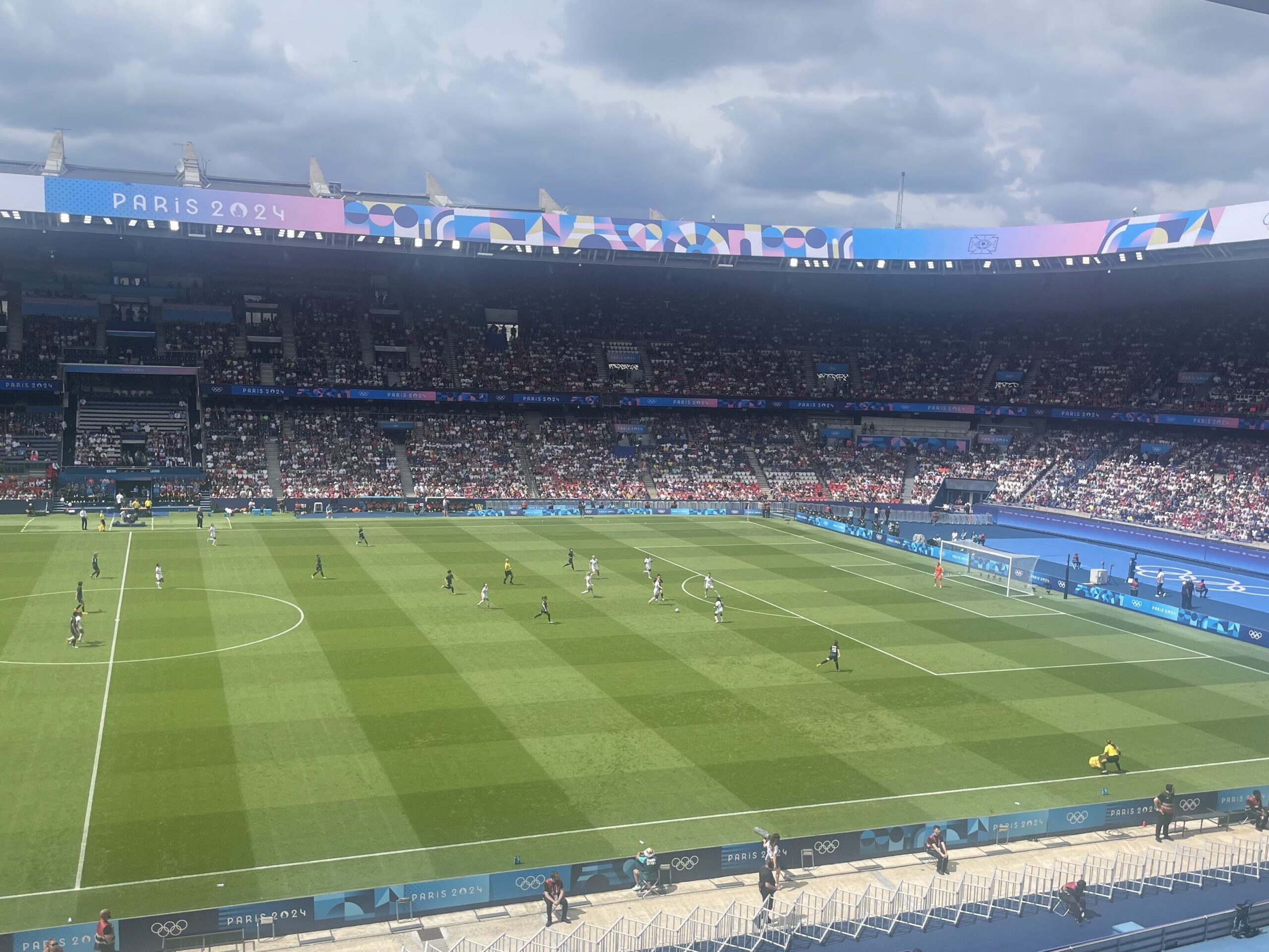 2024.7 Paris18 サッカー女子五輪観戦：日本VSアメリカ