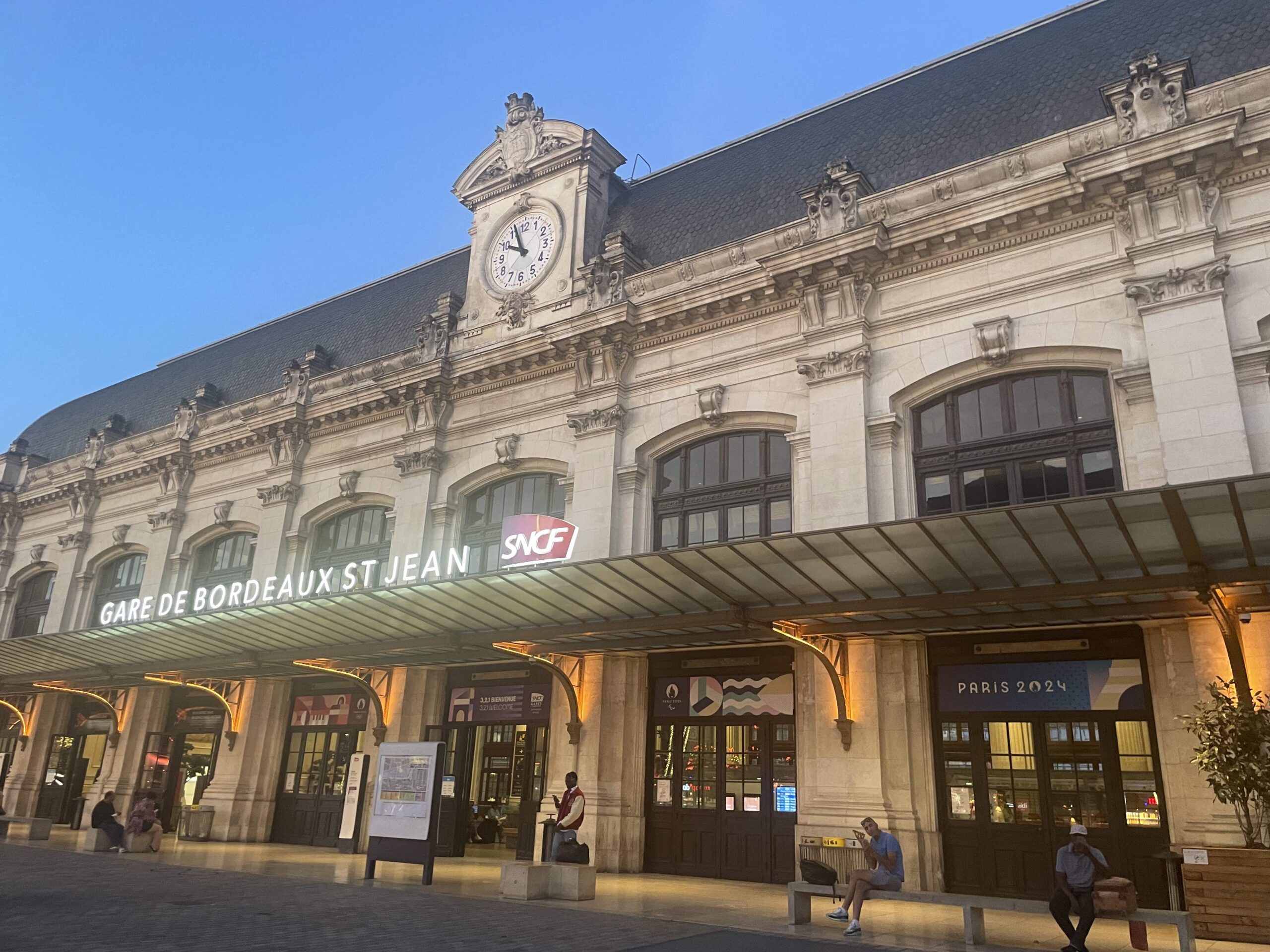 2024.7 Paris1 五輪初戦の地ボルドーへ